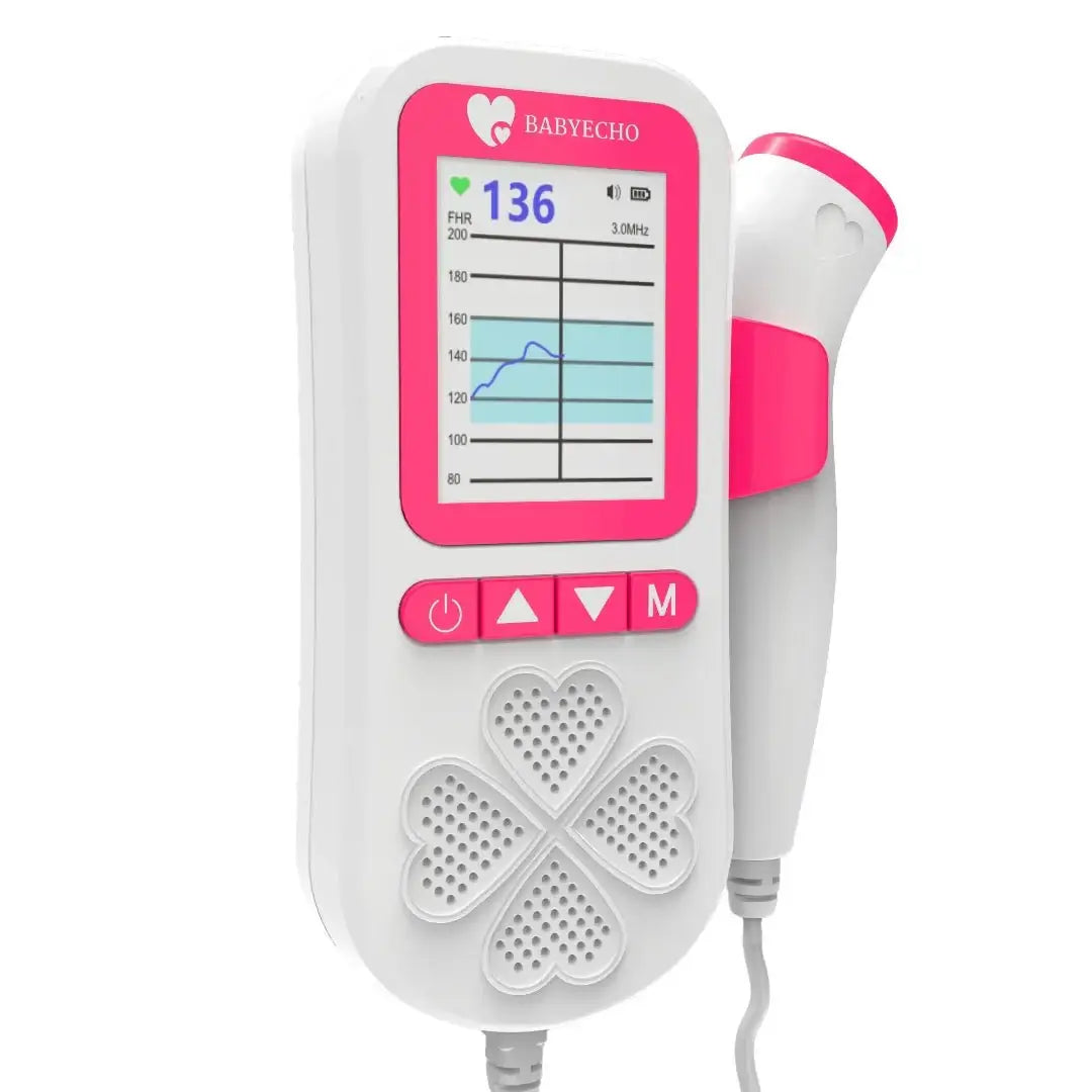 BabyEcho Fetal Doppler Baby Heartbeat Monitor Free Shipping within US